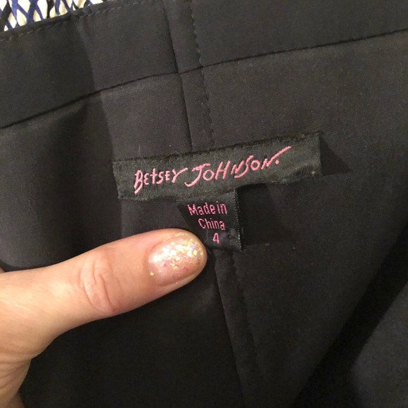 Strapless Silk Betsey Johnson Dress - Picture 5 of 6